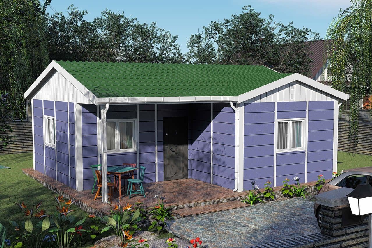 51 m² Prefabrik Ev 1+1