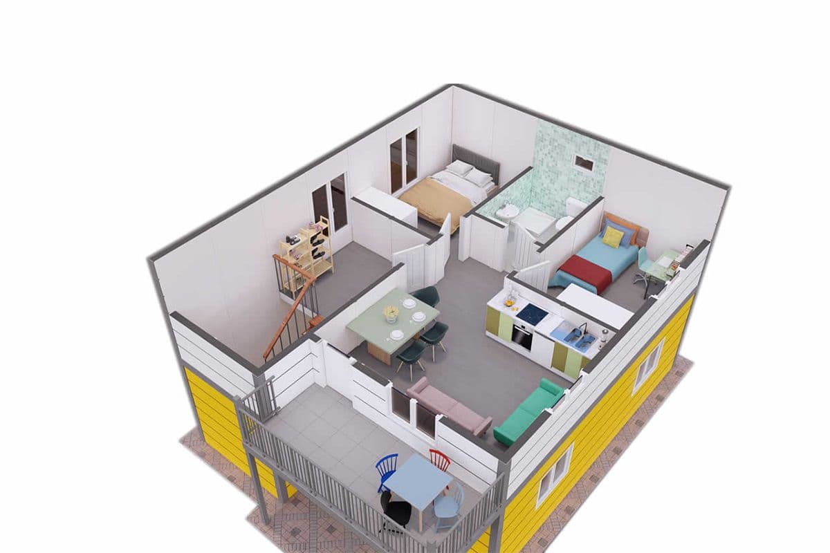 143 m² Çelik Ev 4+1